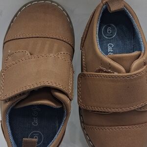 Cat & Jack Brown Kids Velcro Sneakers